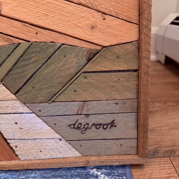 Theodore deGroot Original Lath Art Signed and numbered 6/79 - Picture 3 of 4